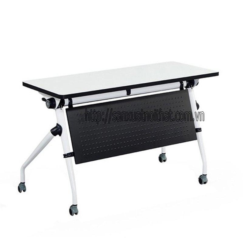Bàn học training gấp gọn có bánh xe EDU16