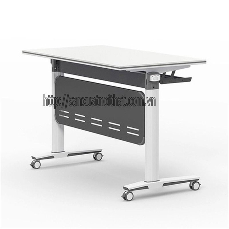 Bàn học training gấp gọn có bánh xe EDU12