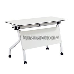Bàn học training gấp gọn có bánh xe EDU14