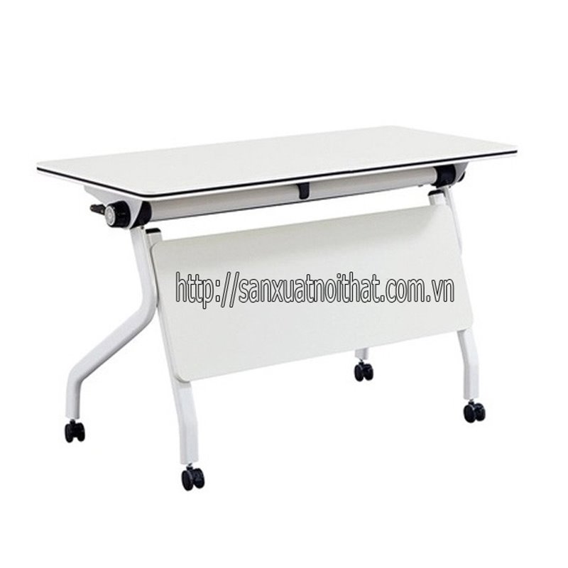 Bàn học training gấp gọn có bánh xe EDU14