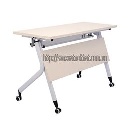 Bàn học training gấp gọn có bánh xe EDU13