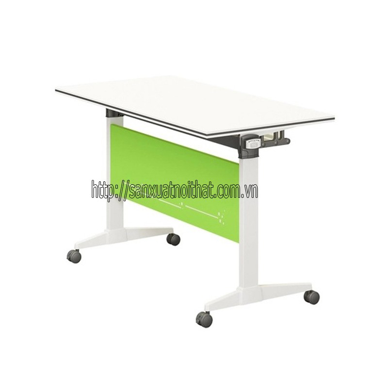 Bàn học training gấp gọn có bánh xe EDU10