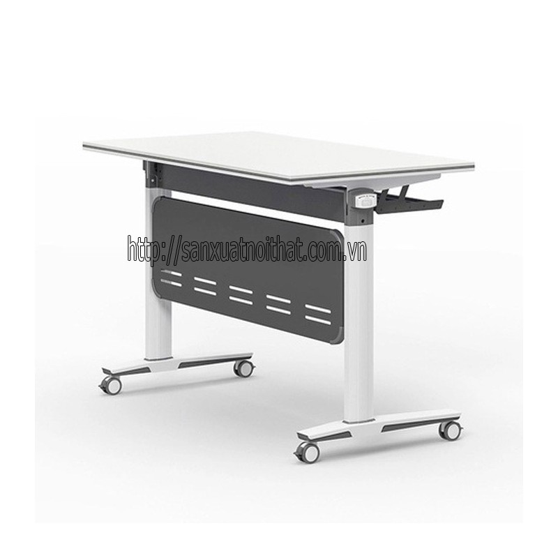 Bàn học training gấp gọn có bánh xe EDU12