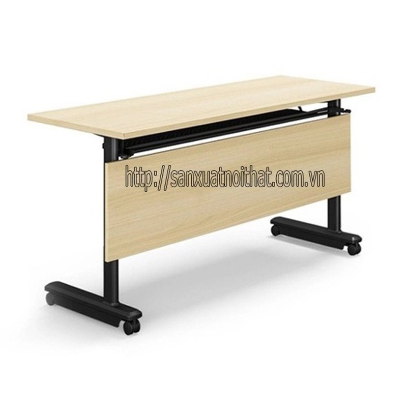 Bàn học training gấp gọn có bánh xe EDU09