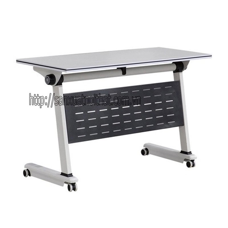 Bàn học training gấp gọn có bánh xe EDU08
