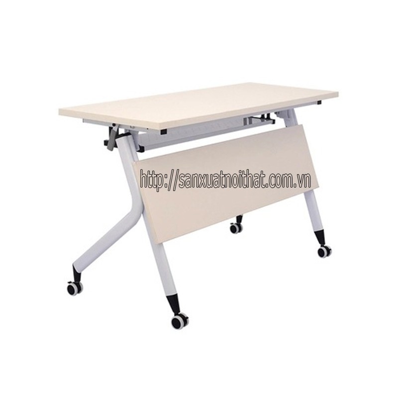 Bàn học training gấp gọn có bánh xe EDU13