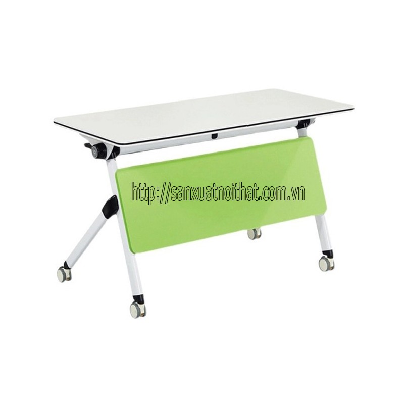 Bàn học training gấp gọn có bánh xe EDU15