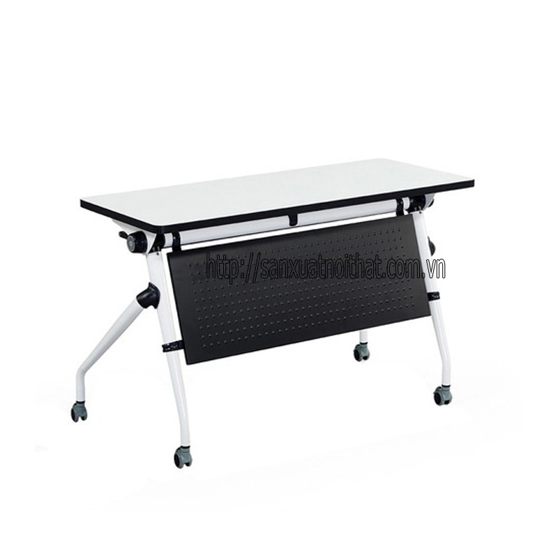 Bàn học training gấp gọn có bánh xe EDU16