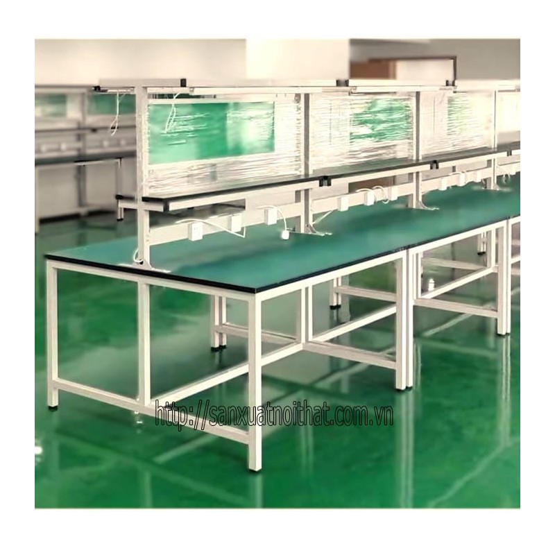 Bàn thao tác công nghiệp T908 do DoHOME sản xuất Bàn thao tác công nghiệp T908 do DoHOME sản xuất