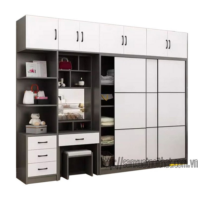 Tủ quần áo cánh lùa DH212