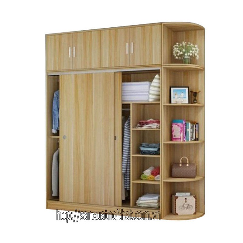 Tủ quần áo cánh lùa (cửa trượt) DoHome DH218