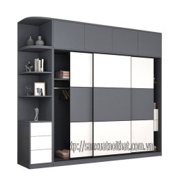 Tủ quần áo cánh lùa (cửa trượt) DoHome DH213-1