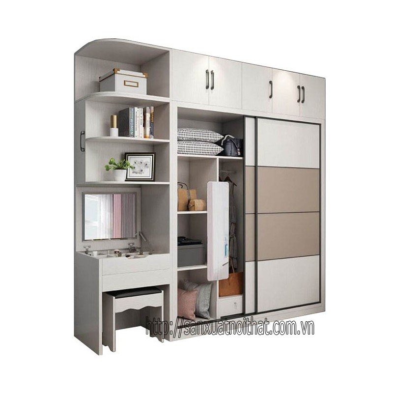 Tủ quần áo cánh lùa (cửa trượt) DoHome DH217