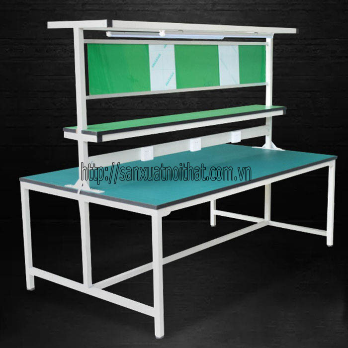 Bàn thao tác công nghiệp T907 do DoHOME sản xuất