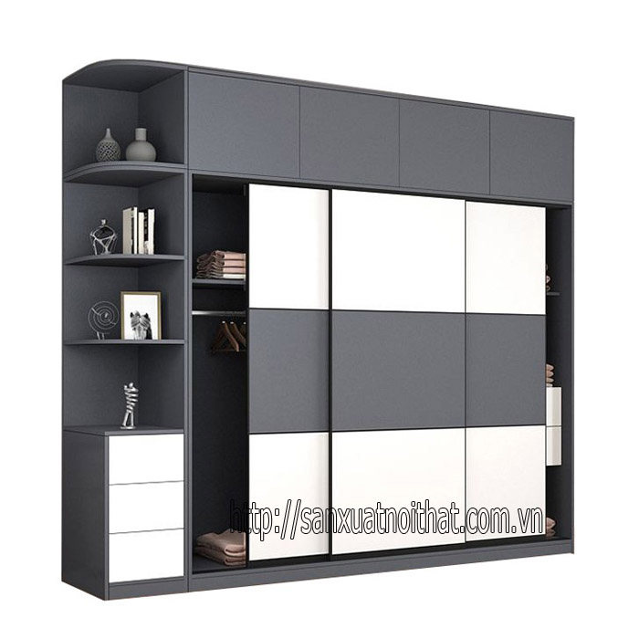 Tủ quần áo cánh lùa HD213-2